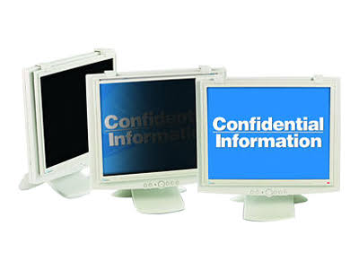 3M Privacy Computer Filter PF400 XXL Display Screen Filter for 19x22-21x22 Screen - White