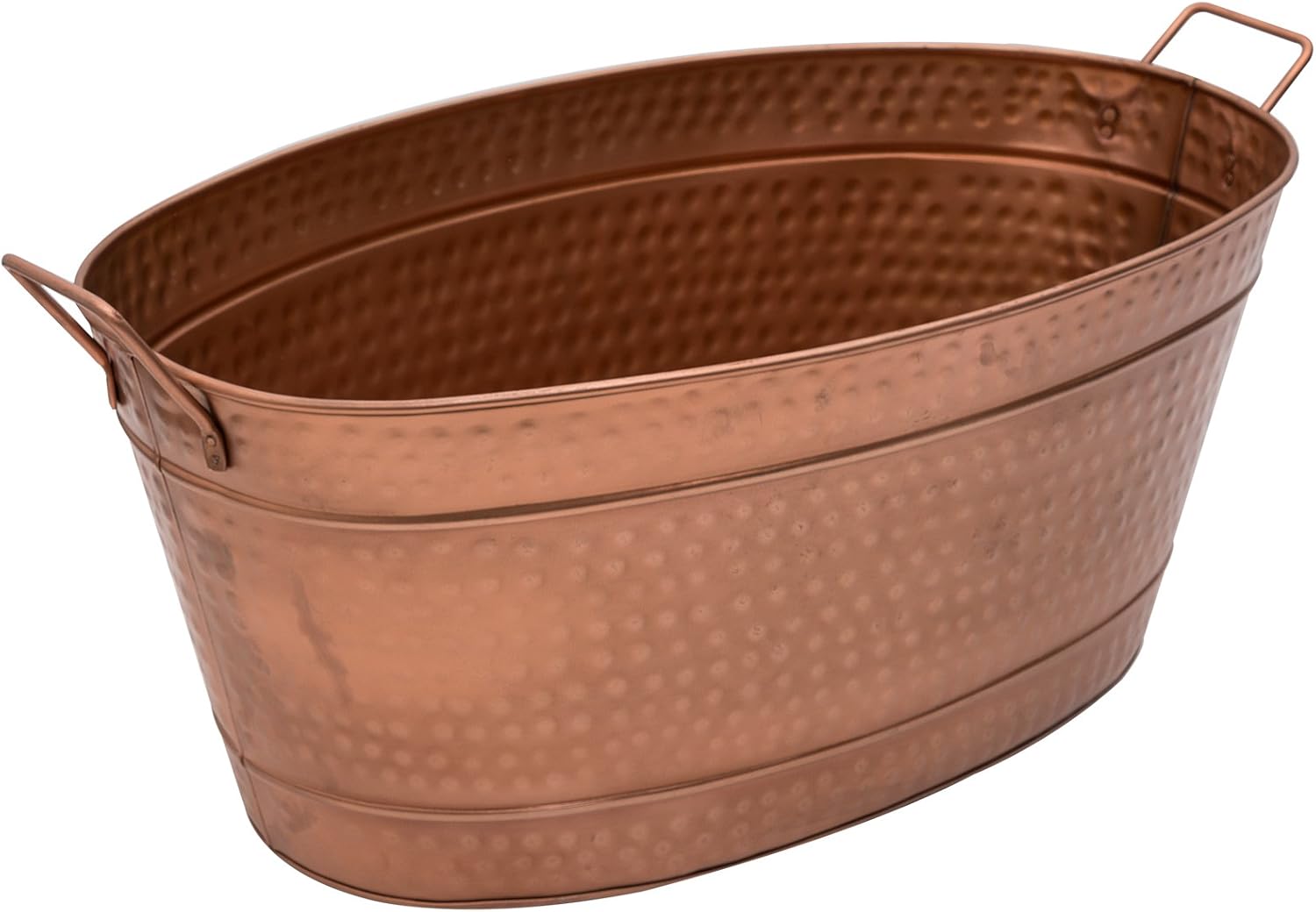 Achla Designs C-81C Copper Plated Oval tub