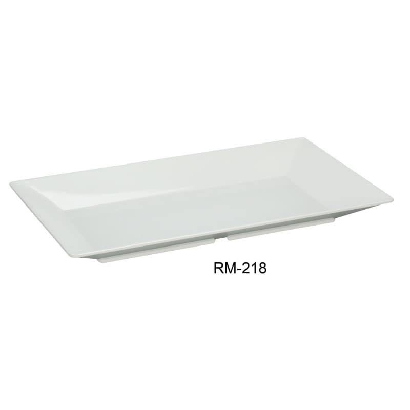 Rome Rectangular Plate - Pack of 12 - Yanco Rm-218 Rome Rectangular