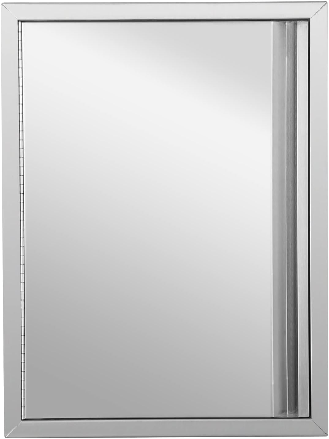 BBQ Single Access Door Stainless Steel 18