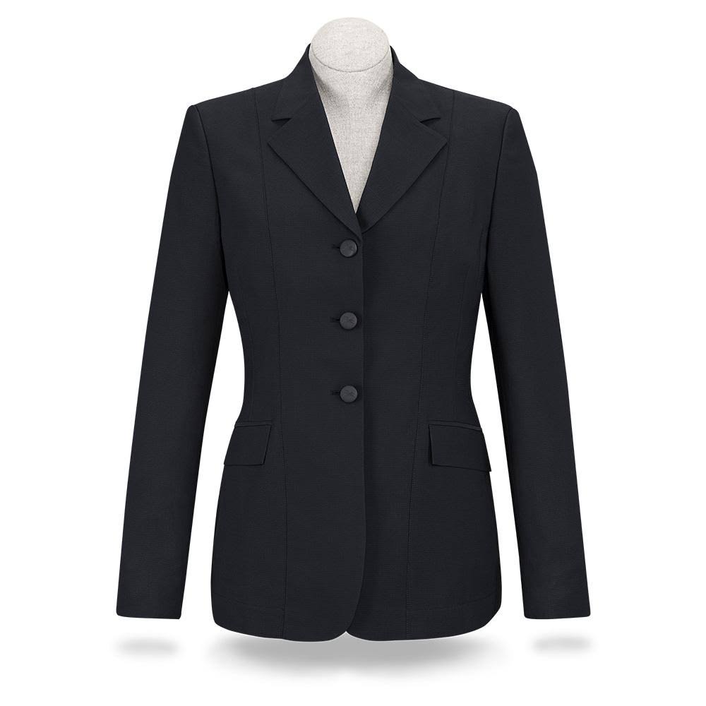 RJ Classics Sydney II Blue Label Softshell Show Coat - 0s - Black