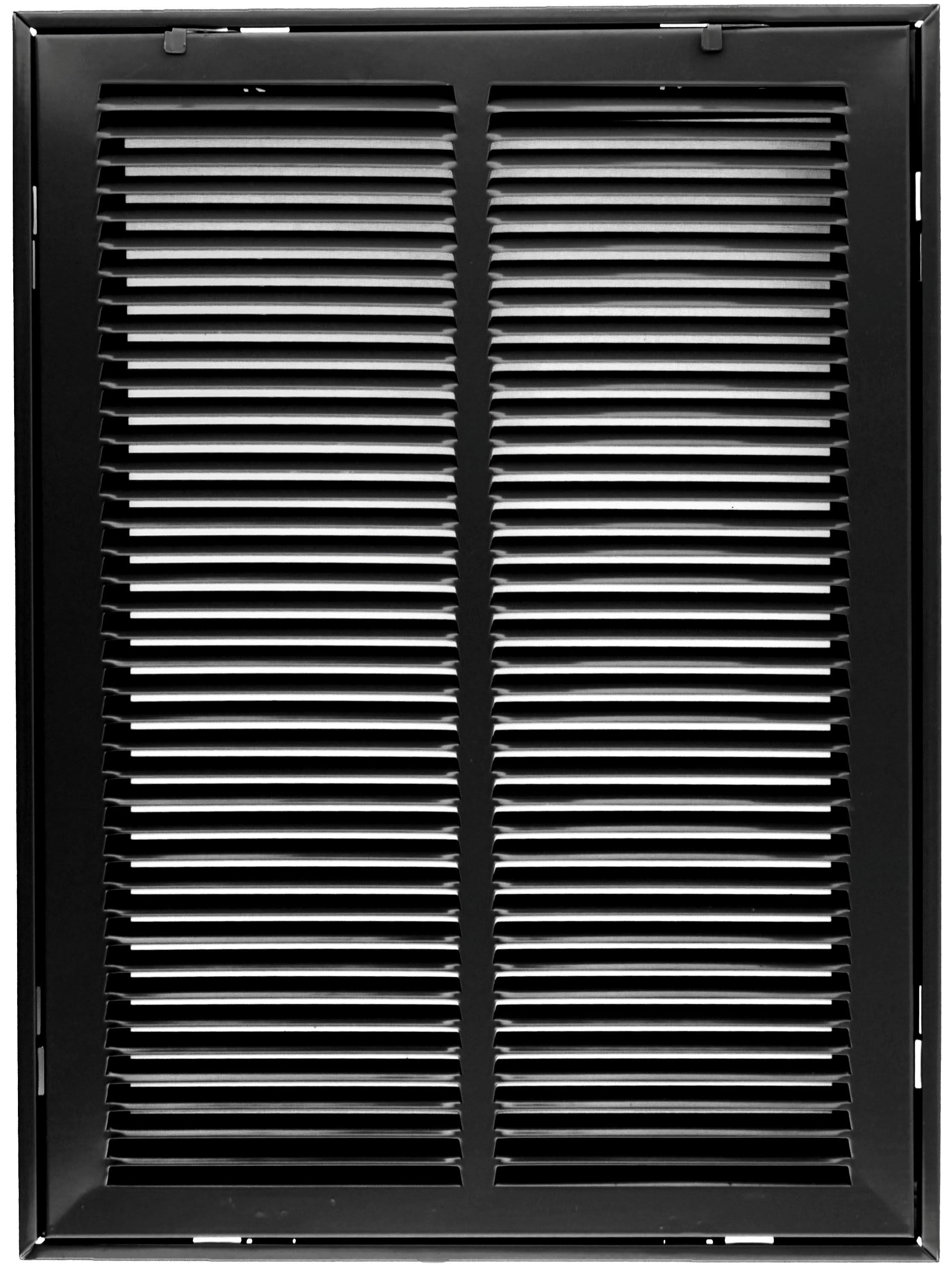 14x22 x 20x22 Steel Return Air Filter Grille for 1x22 Filter - Easy Plastic Tabs for Removable Face/Door - HVAC Duct Cover - Fla