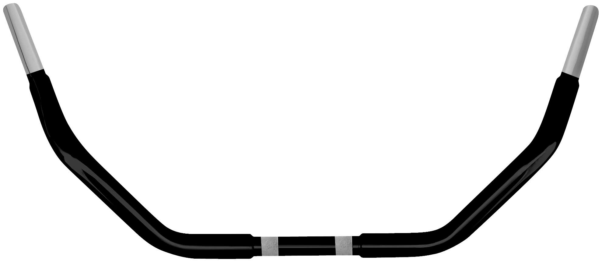 Wild 1 WO508B 1 1/4in. Chubby Handlebar Road King Bar Bend - Black