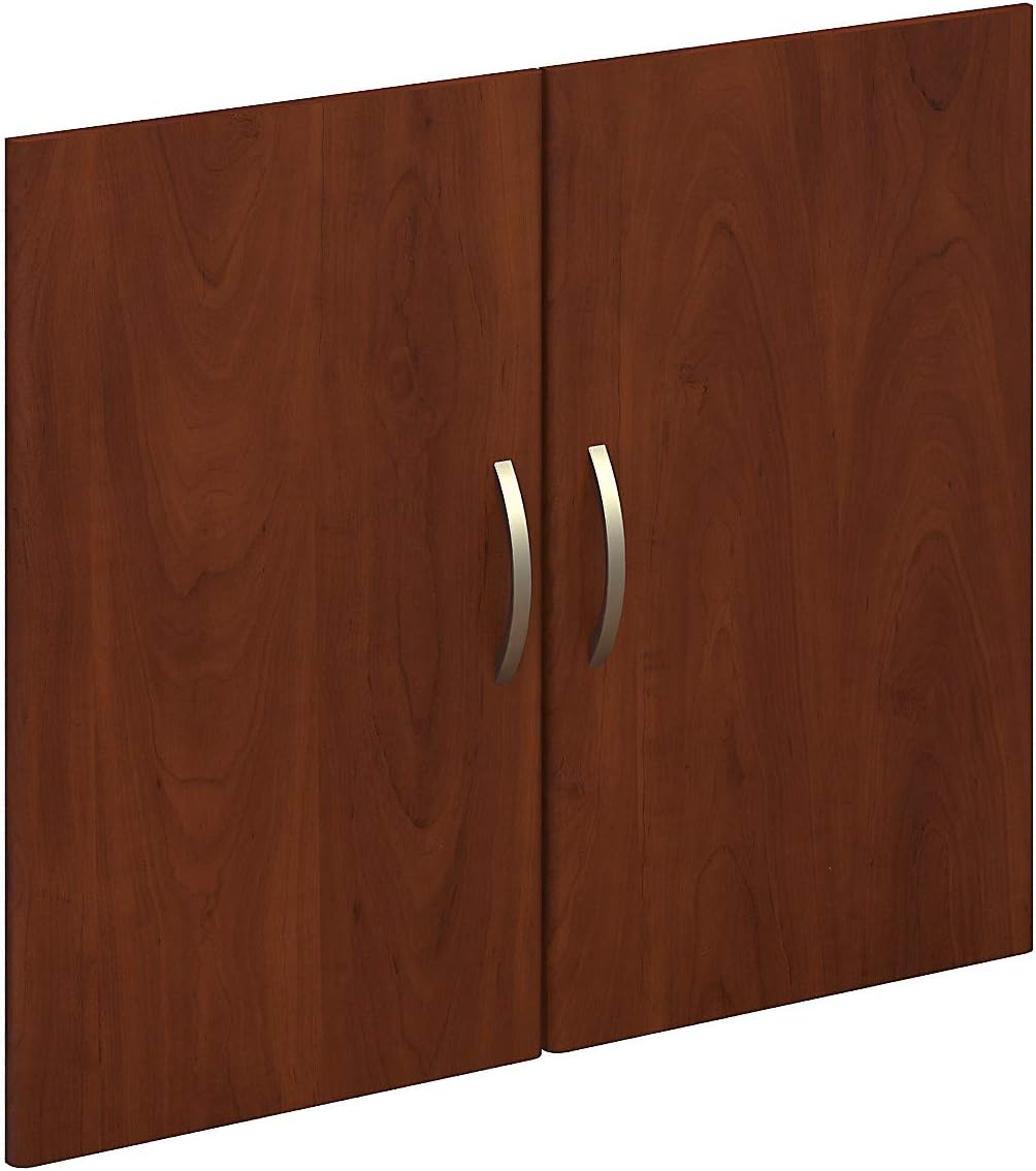 Bush Business Furniture Series C Half-Height 2 Door Kit in Mocha Cherry Pack of 2