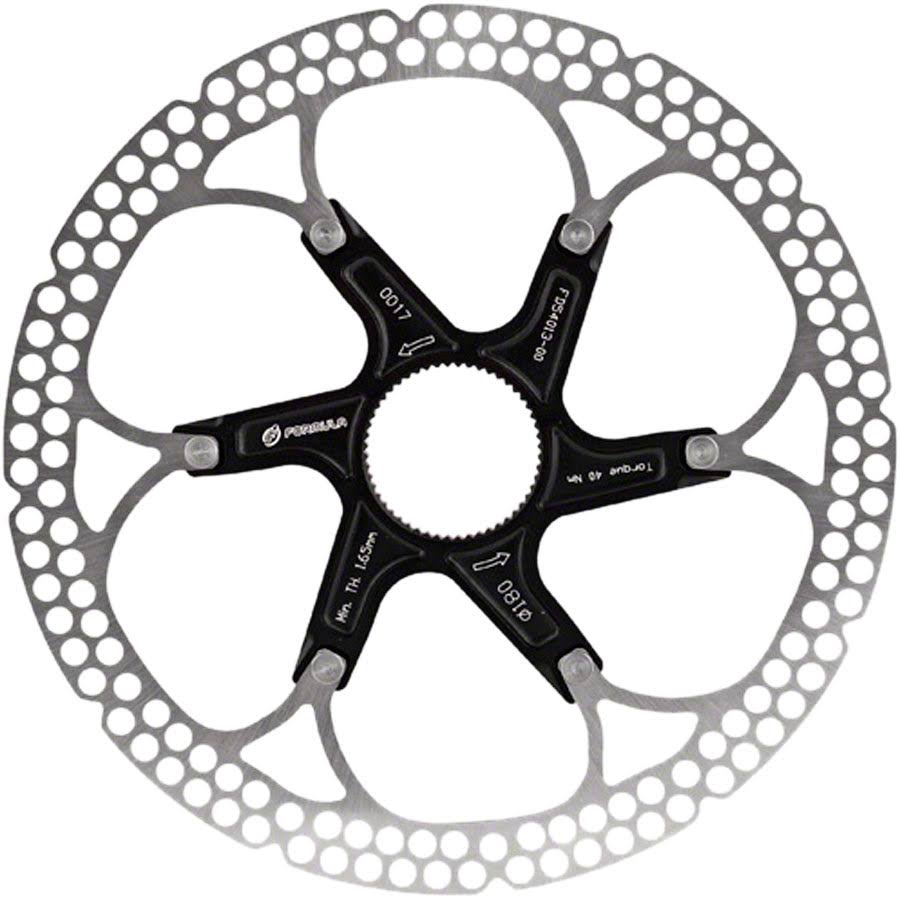 Formula Disc Rotor Aluminum Carrier Black 160mm Centerlock