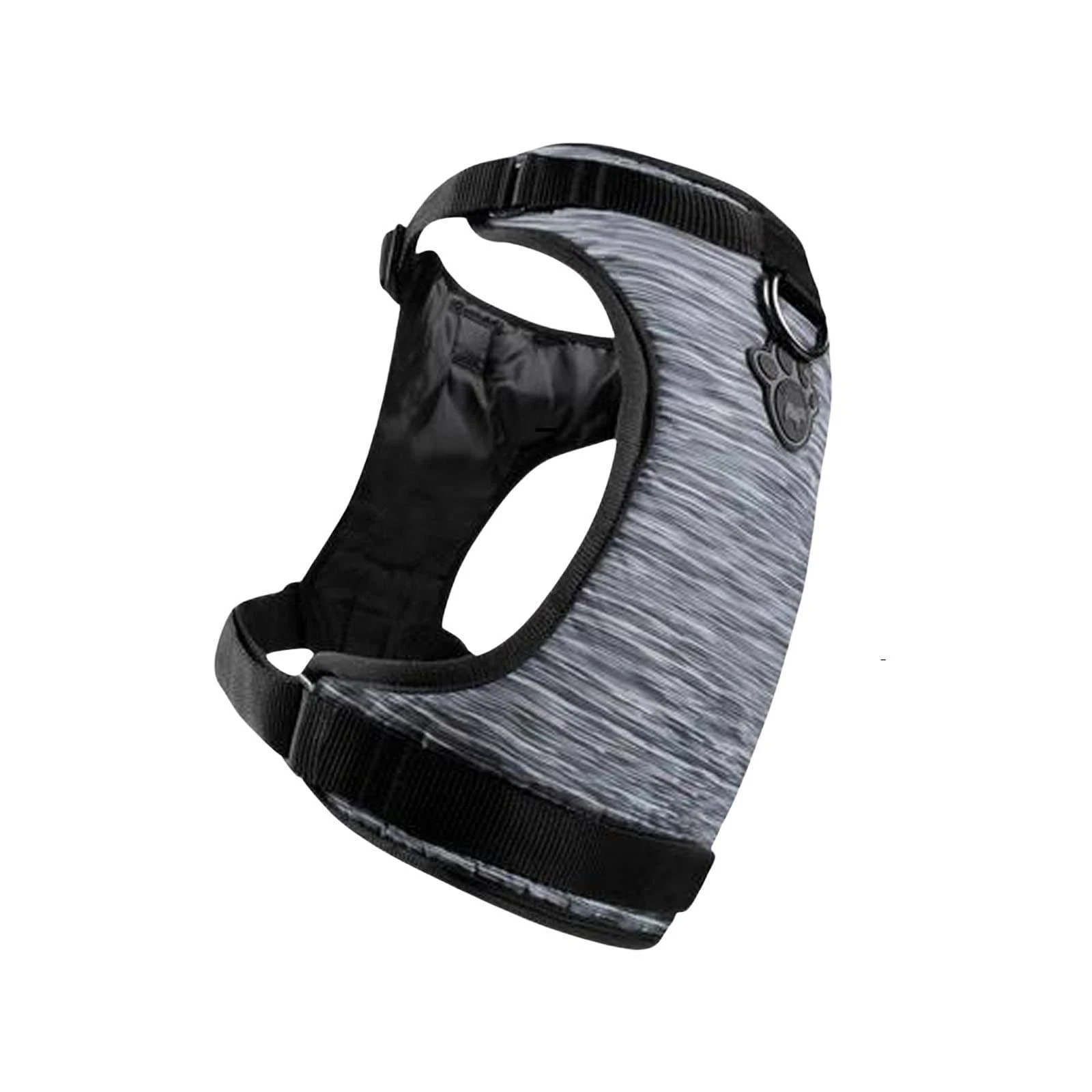 Canada Pooch Everything Harness Space Dye Black u0026 White Small