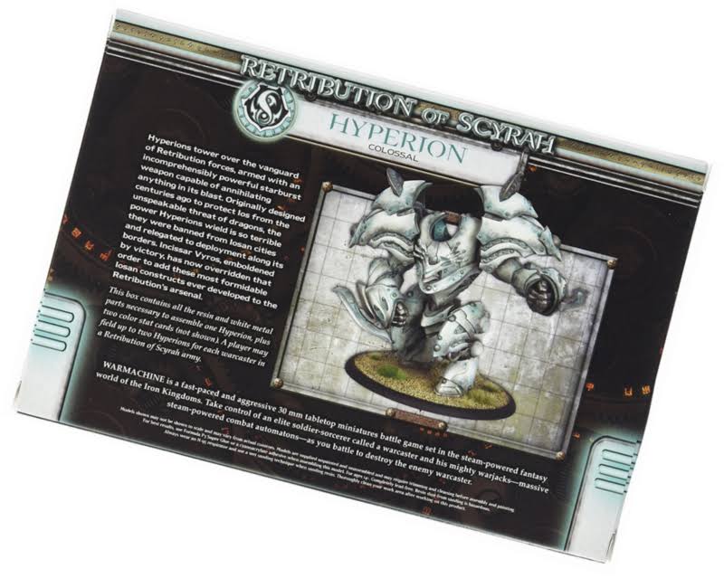 Warmachine Retribution Hyperion Colossal