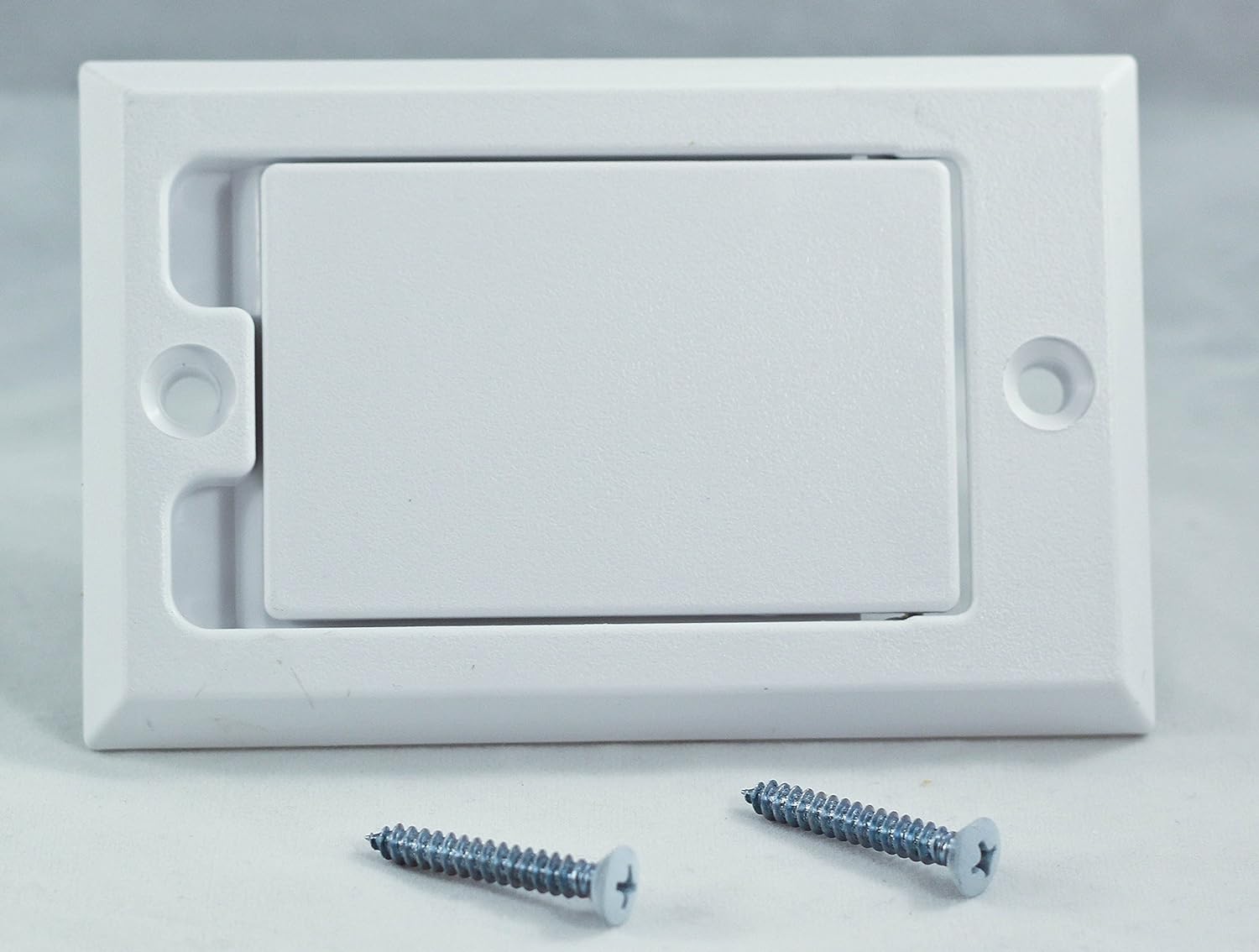 6 Pack of HAYDEN Central Vacuum Wall Inlets - White Square Door 1700-01 Vac Hose Outlet