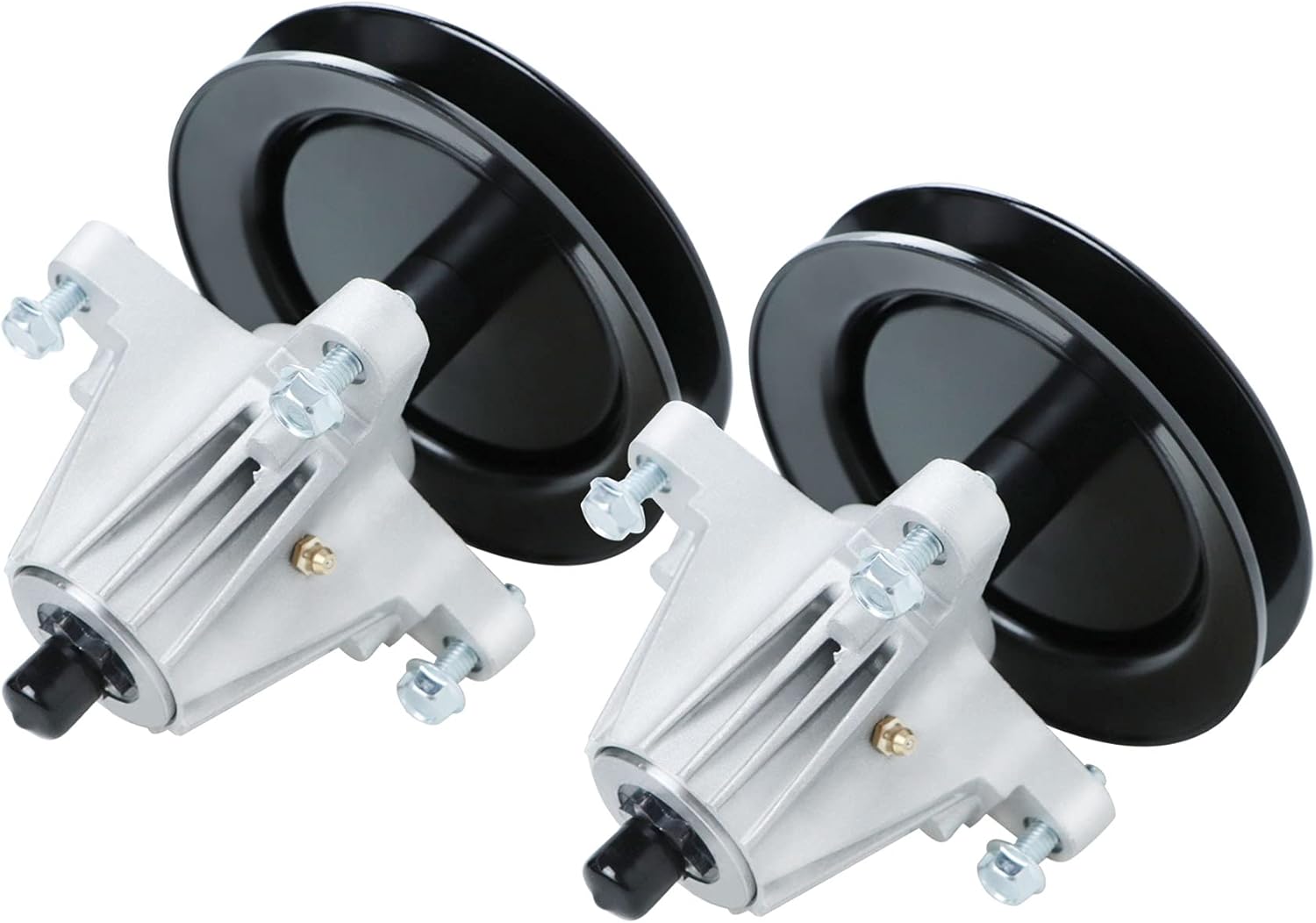 2 Pcs Spindle Assembly with Mounting Bolts Lawn Mower 42