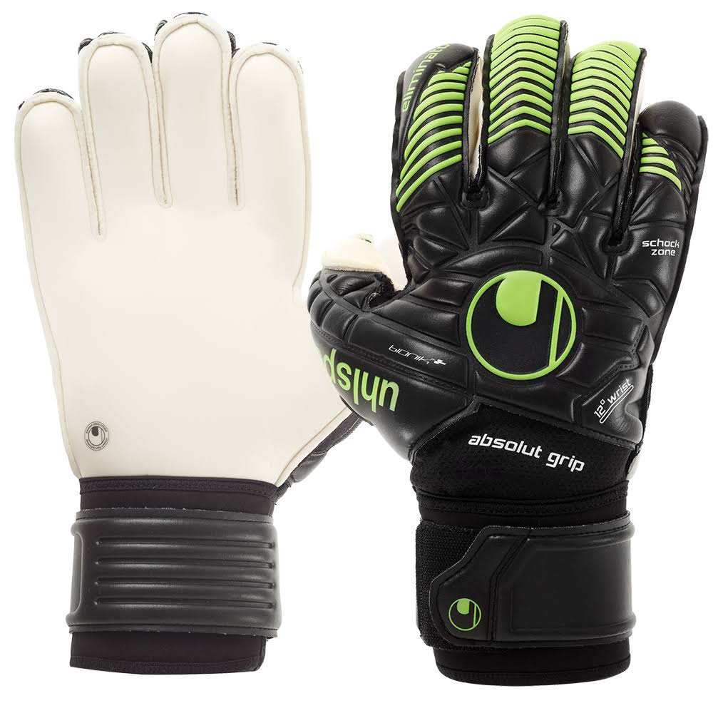 Uhlsport Eliminator Absolutgrip Bionik Black Fluo Green