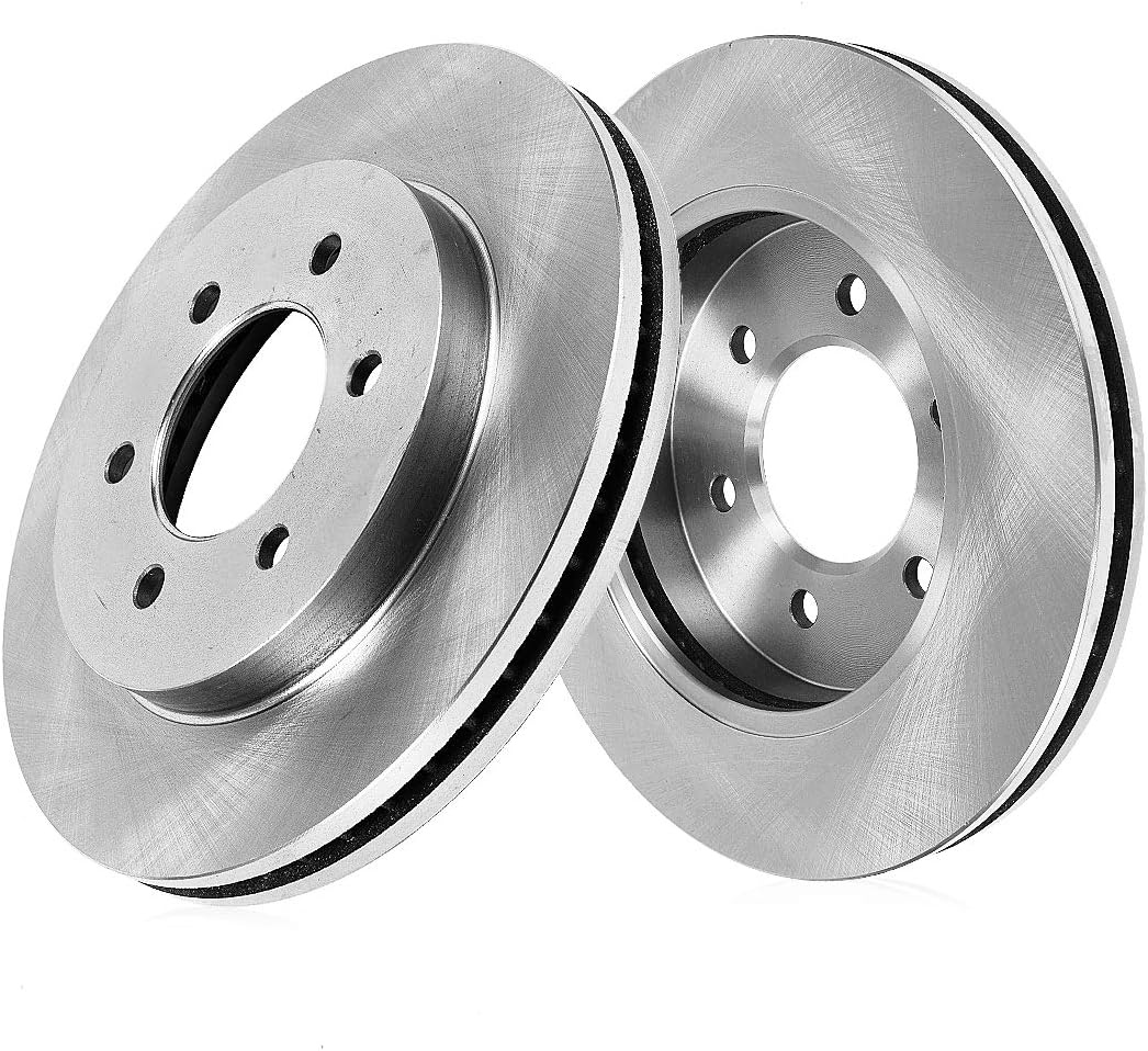 Callahan CRK02432 [2] FRONT 321.2mm Vented 6 Lug Rotors [ fit Buick Enclave Chevrolet TraverseGMC Acadia ]
