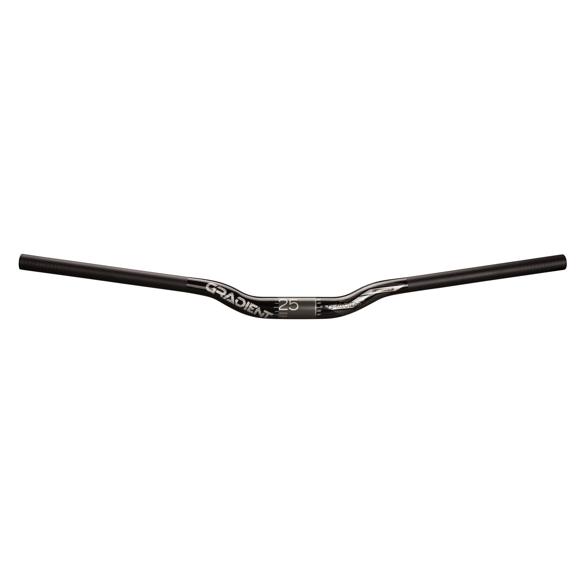 FSA Gravity Gradient Mountain Riser Handlebar 800mm 31.8 Black 25mm