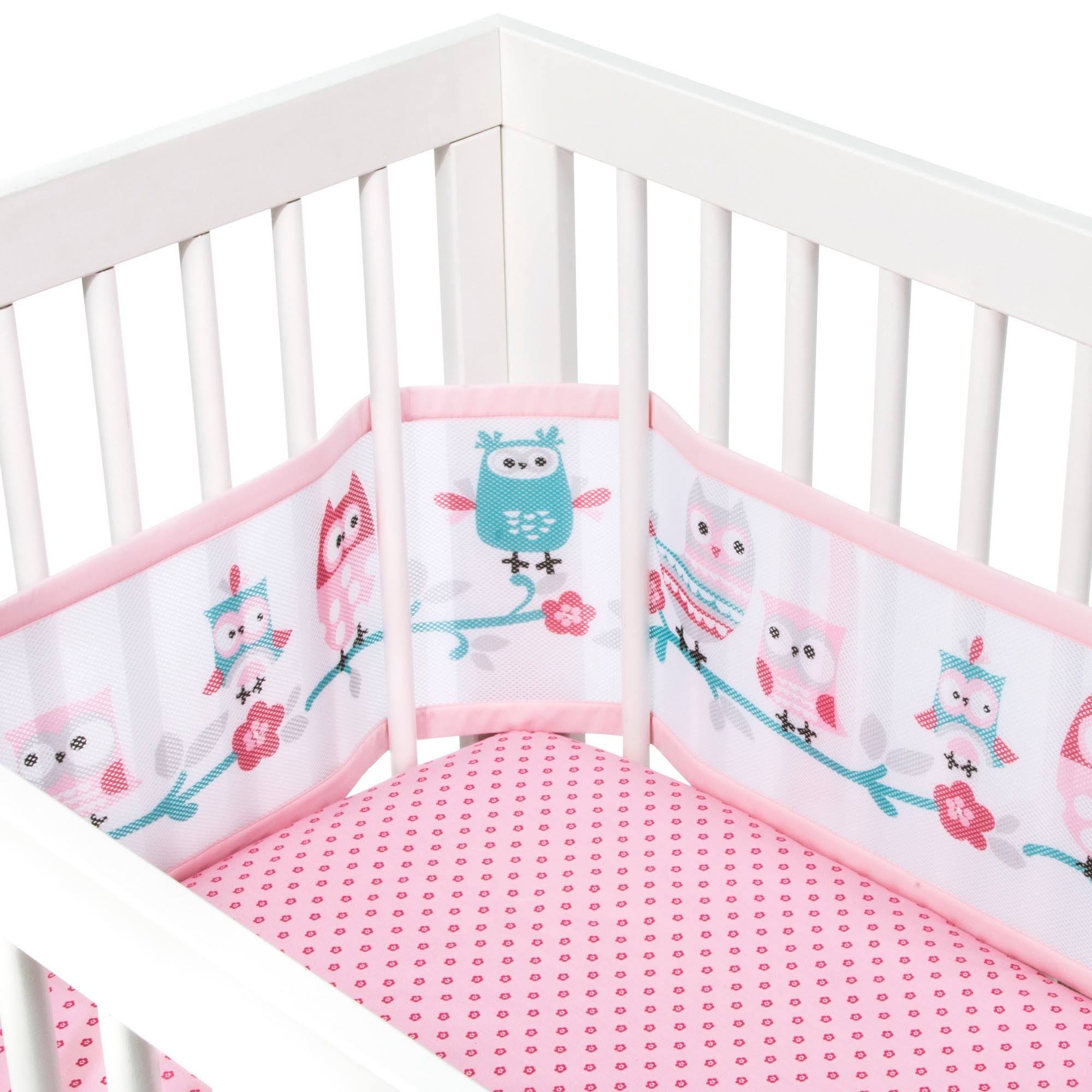 Breatheablebaby Crib Bedding Set, 3 Pack