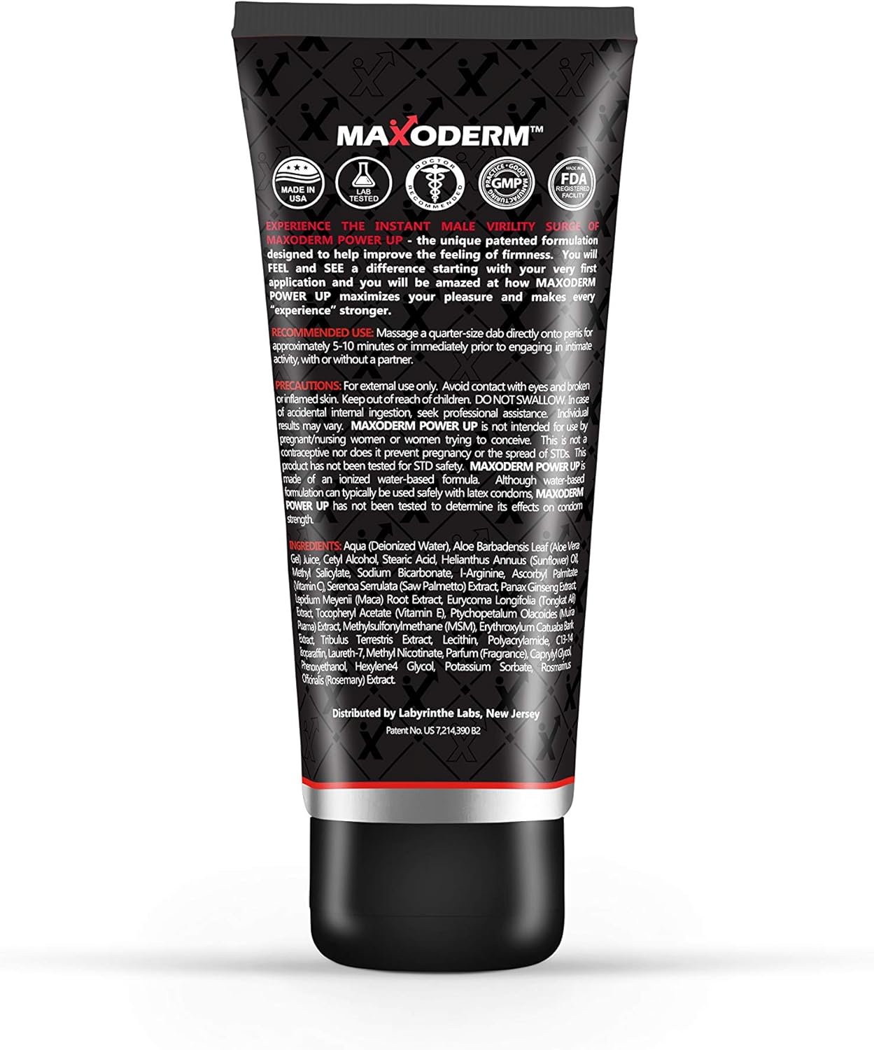 Maxoderm Power Up Male Virility Surge Instant Targeted Delivery Net WT. 2.0 OZ (3 Pack)