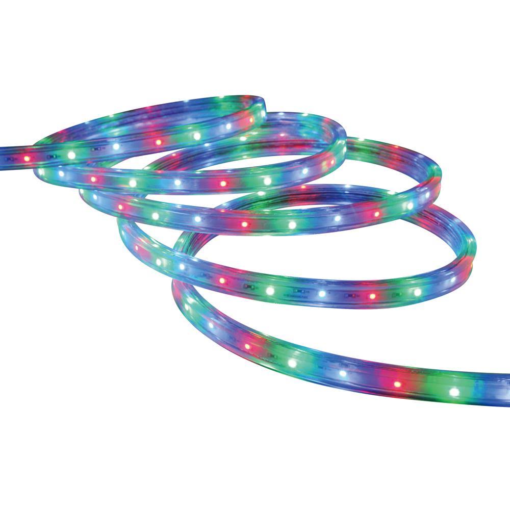 Home Accents Holiday 19.6 ft 216 Lights LED Multi Color Chasing Tape Lights