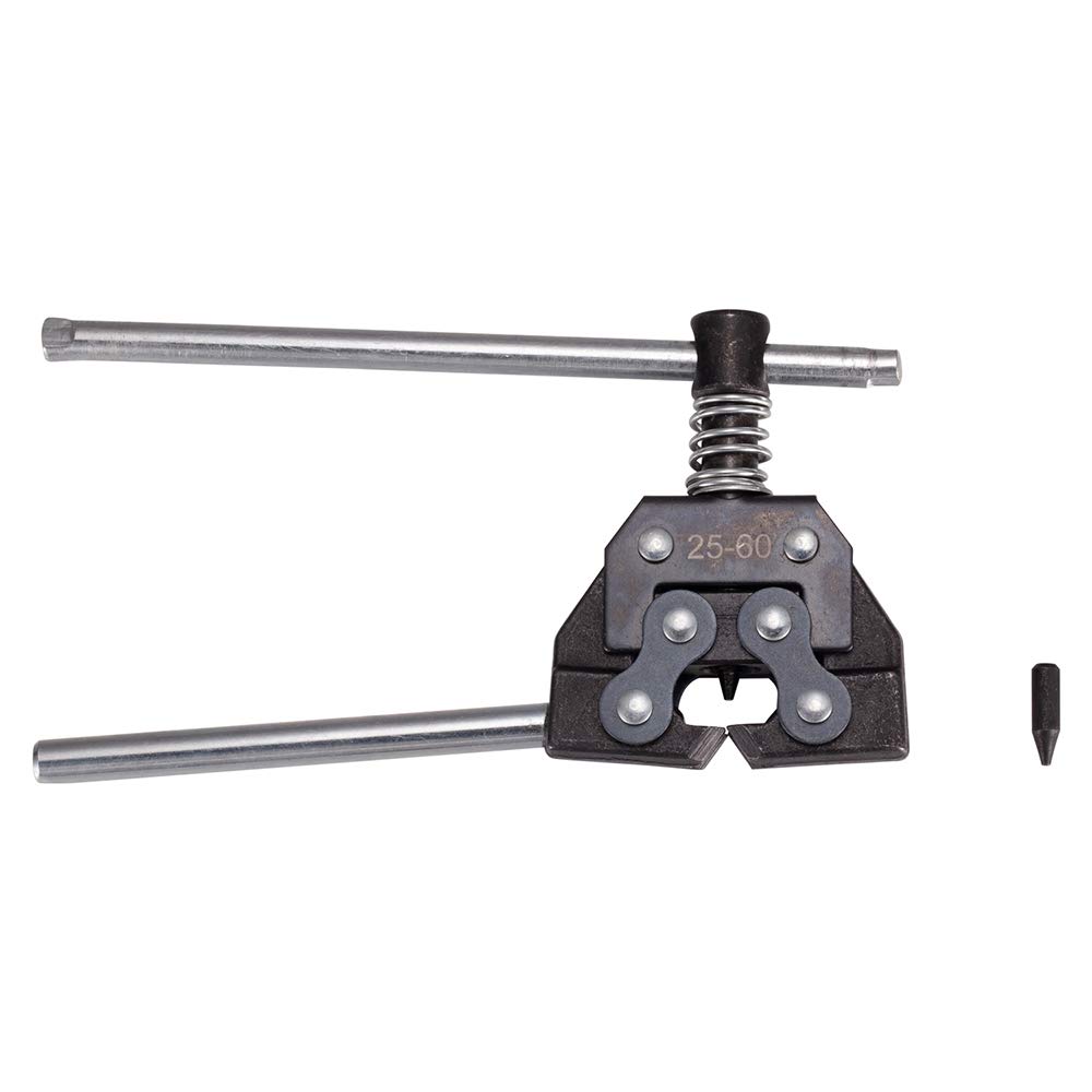 Chain Breaker for #25#35#40#41#50 320 410 415 420 520 525 530 Roller Chain, Chain Splitter Detacher Cutter for Motorcycle Bicycle Go Cart Mini Bike Dirt Bike Motor Bike Chain, with 1 Free Push Pin