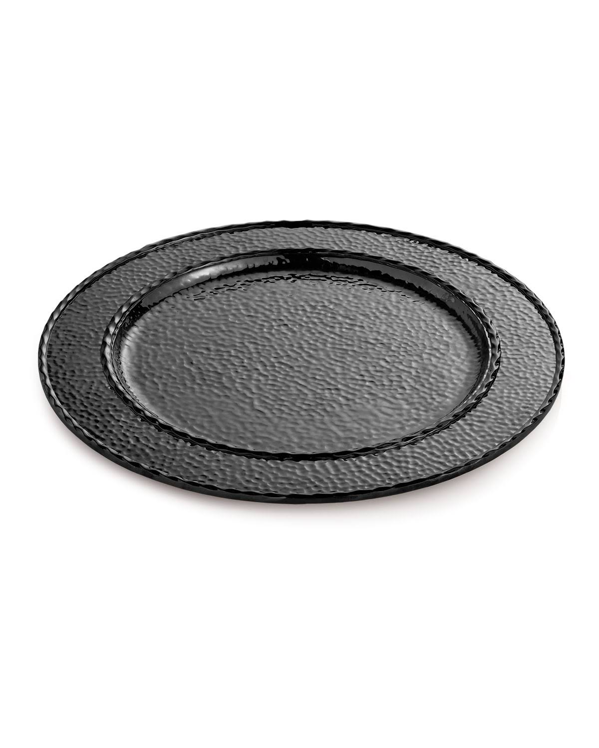 Michael Aram Hammertone Charger - Black