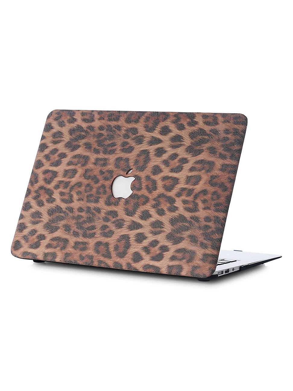 Chic Geeks Leopard-Print MacBook Case - Leopard