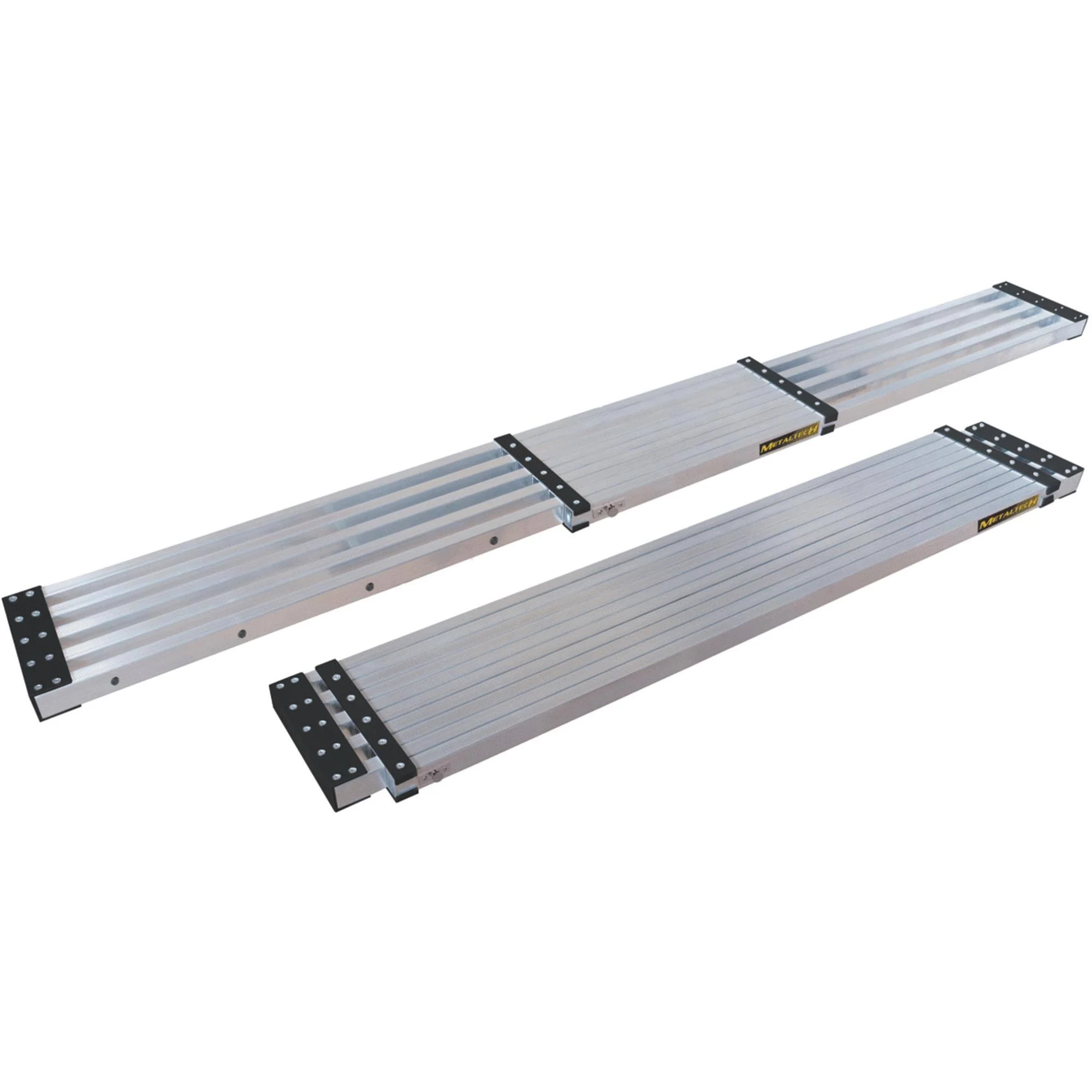 Metaltech M-PEP7100AL 13 ft Aluminum Telescoping Work Plank with 250 lb Load Capacity