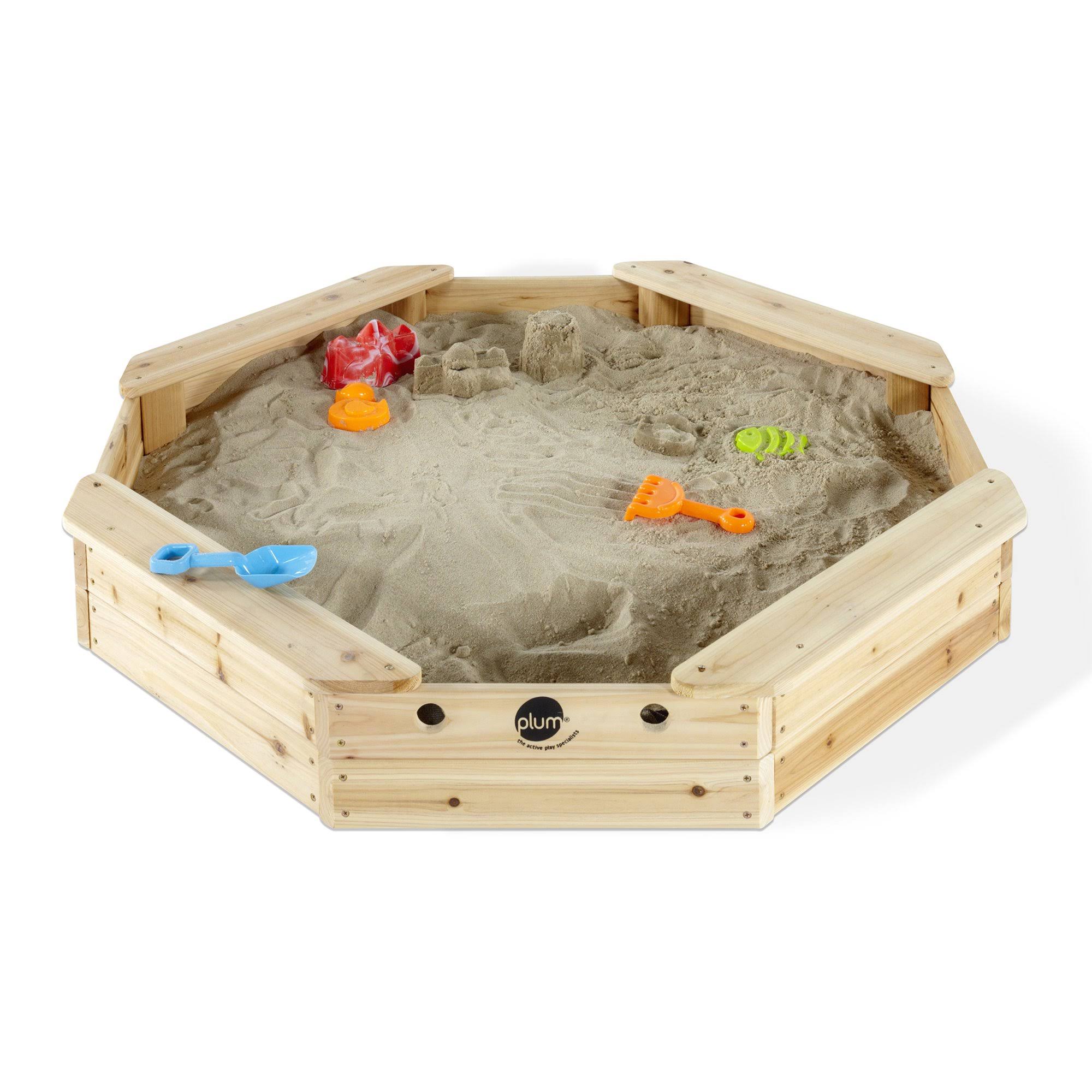 Plum Treasure Beach Wooden Sand Pit