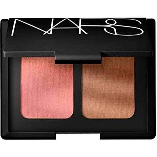 Nars Limited Edition Blush Bronzer Duo in Orgasm - Peachy Pink Shimmer and Laguna - Sheer Light Brown - for All Skintones 0.35 o