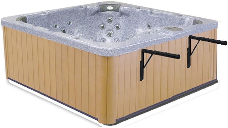 Smart Spa Supply Cover Lift Five Hot Tub Cover Roller Black SSS-CL-FIV-B Pack of 2