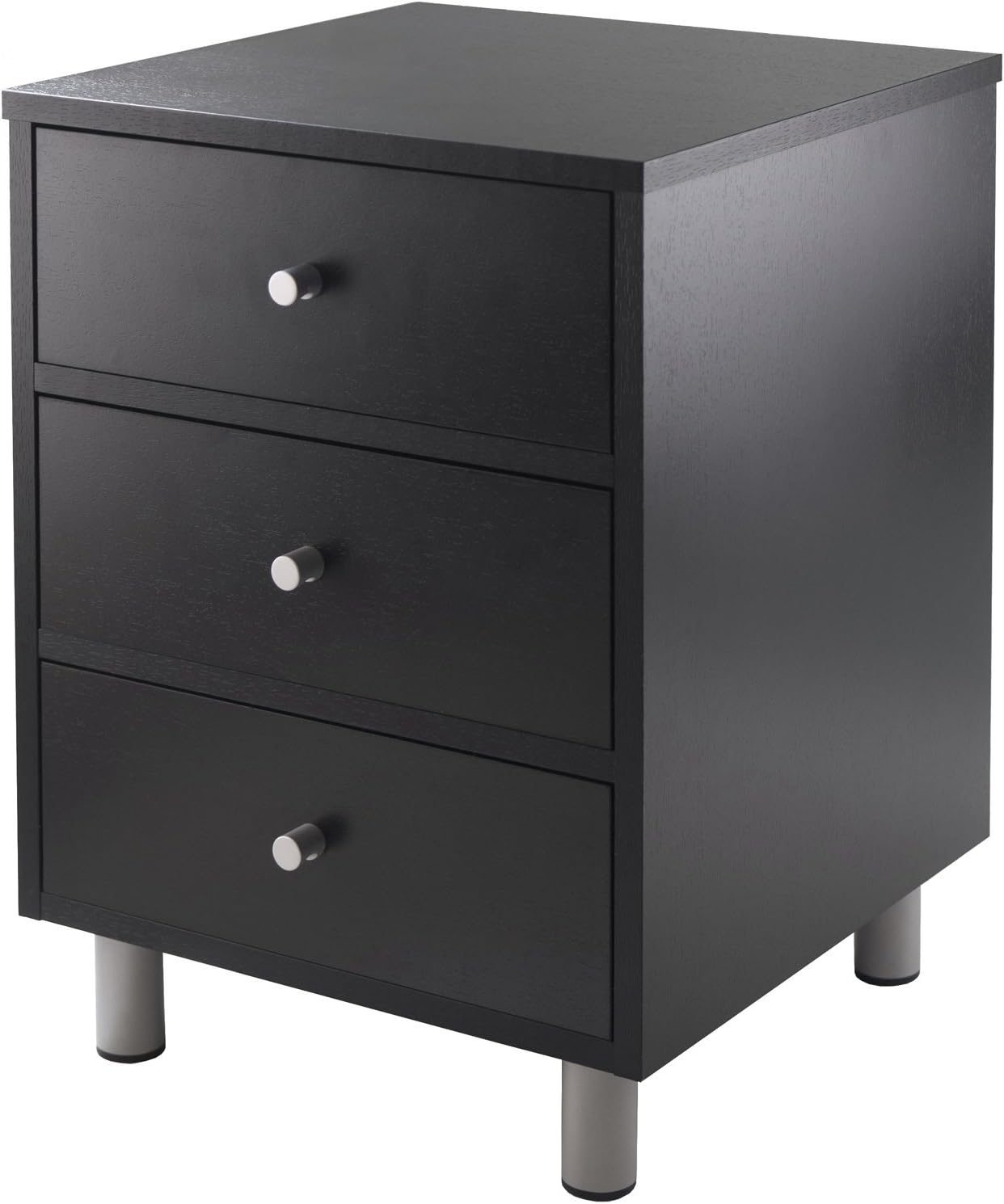 Winsome Daniel Night Stand, Black
