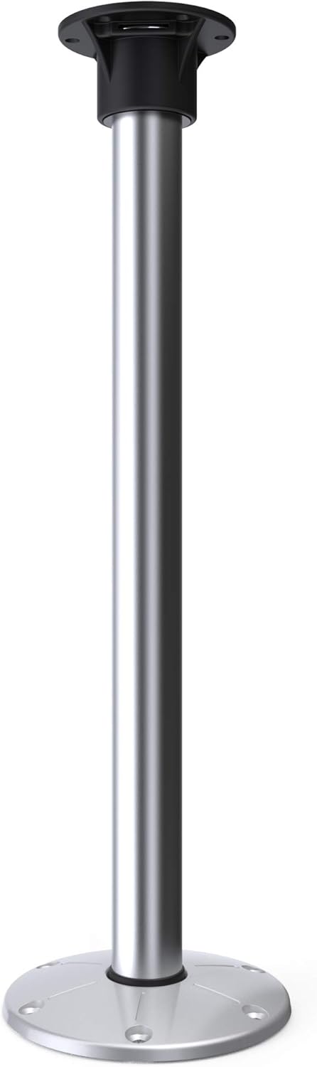 Manufacturers' Select ITC Redwood Table Leg System for RV or Boat (Black, 27