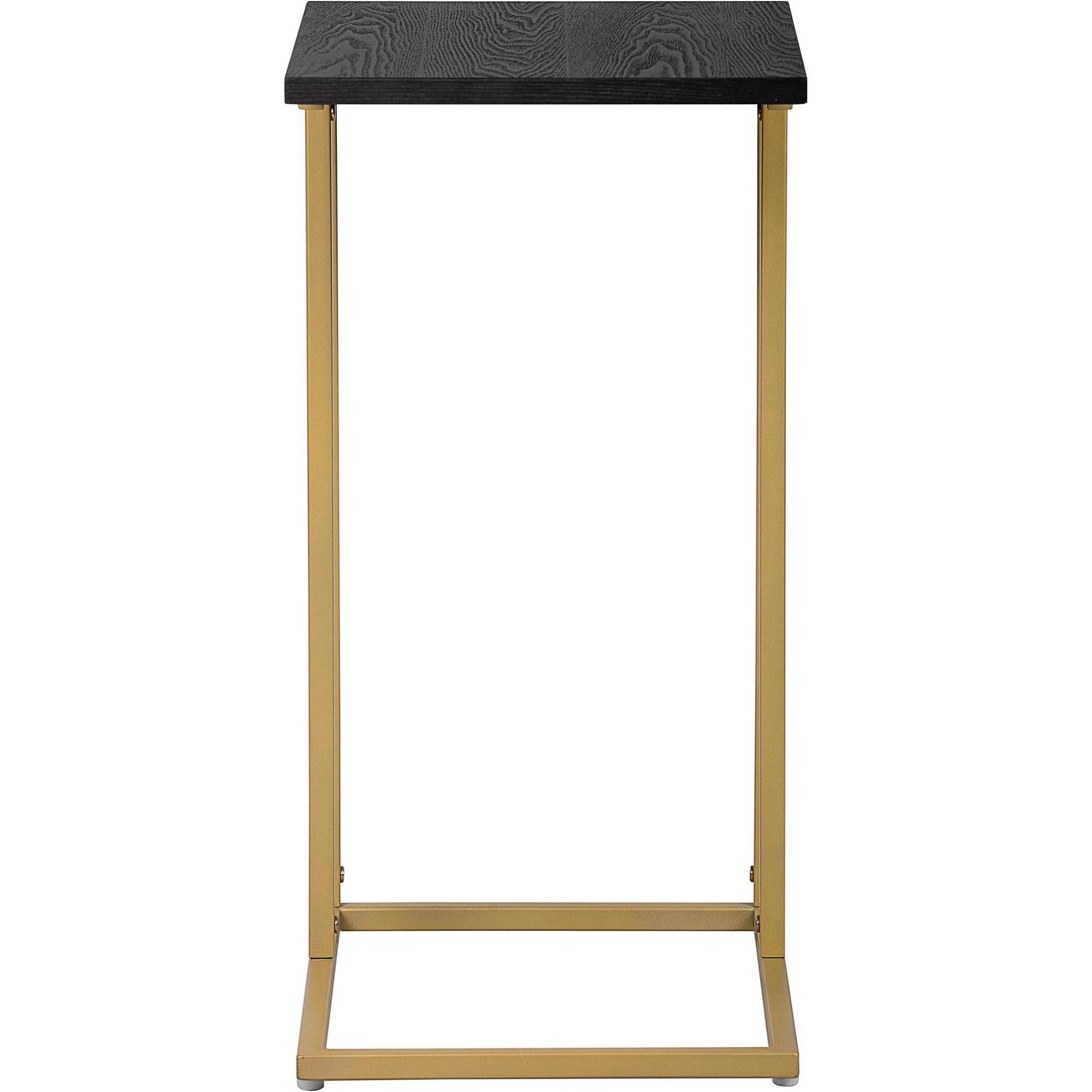 Serta Harton C Shape Side Table (Black)