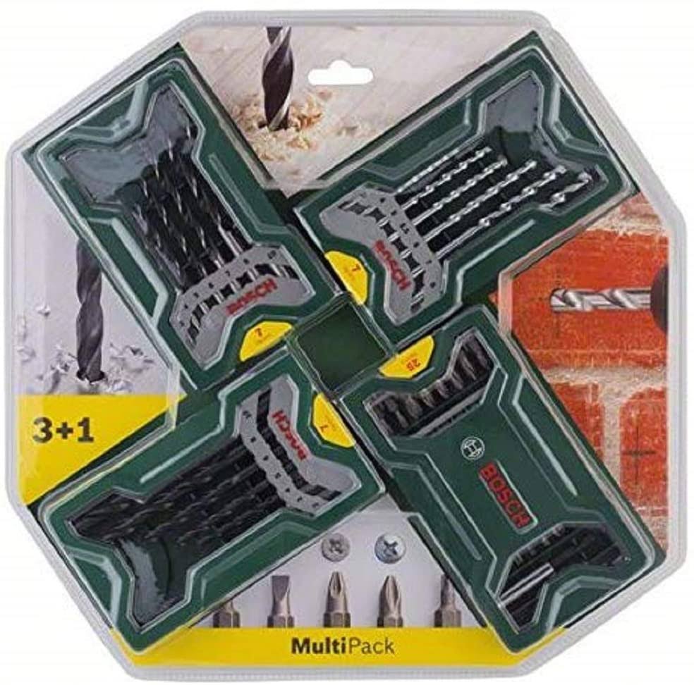 Bosch Home and Garden 2607017071 3+1 Mini X-Line Set New, Silver/Black