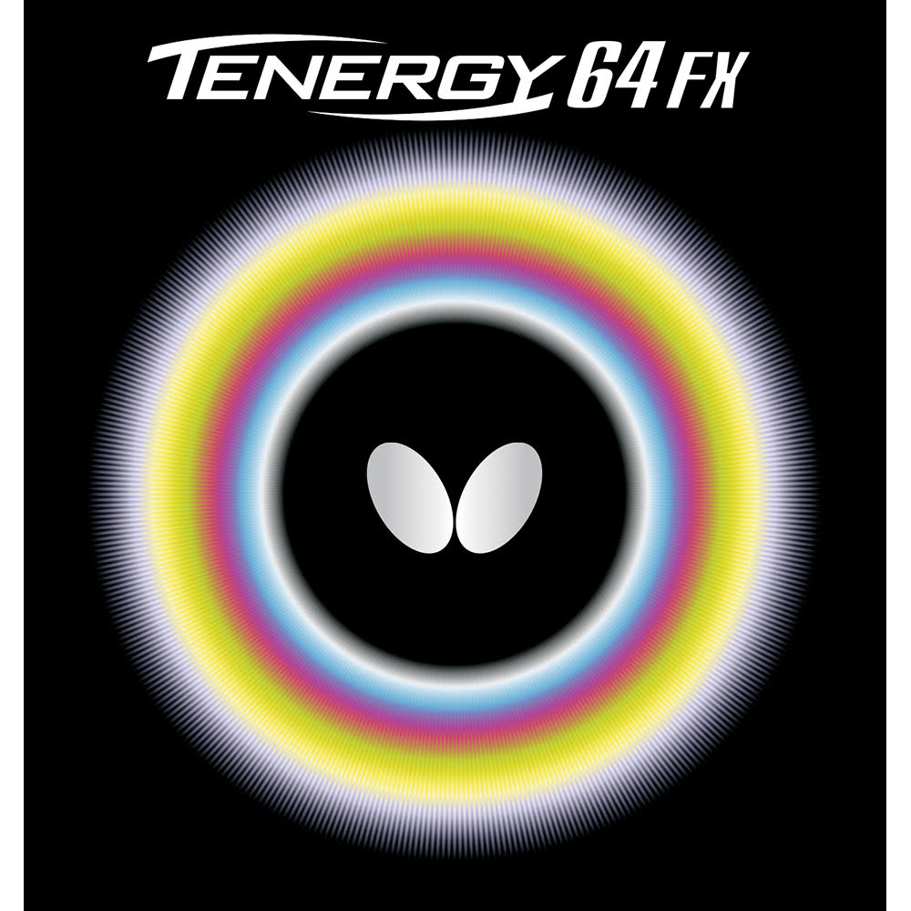 Butterfly Tenergy 64 FX Table Tennis Rubber Black / 1.7 mm