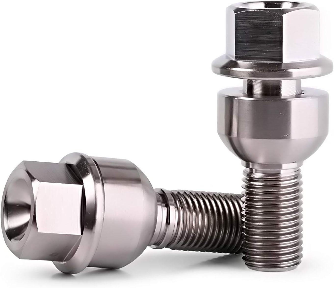 Titanium Lug Bolts 6AL4V Aerospace Grade for Porsche (39mm(+10mm) 10 pieces)
