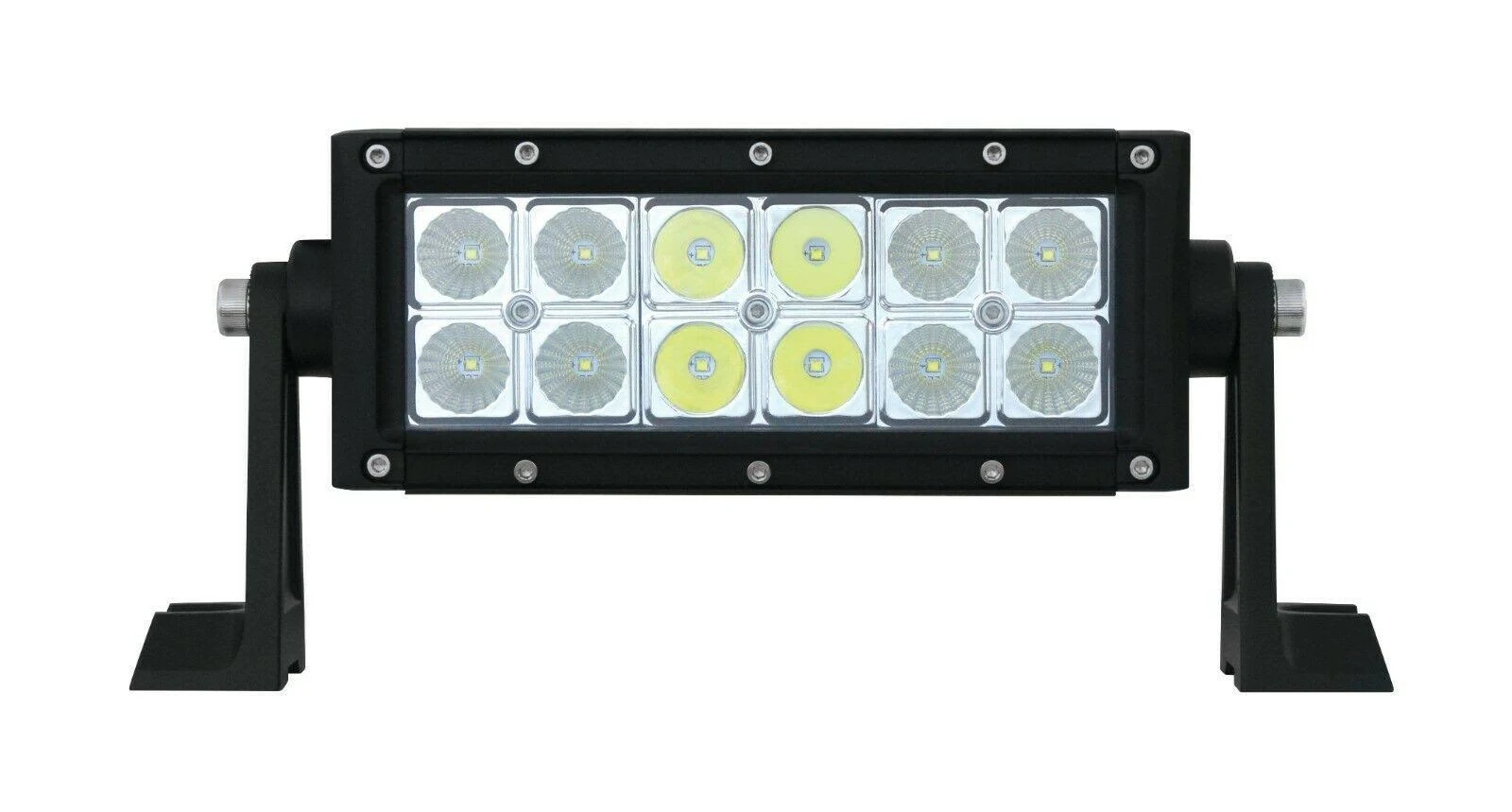 United Pacific 36781 High Power LED Double Row Light Bar - 7 1/2x22