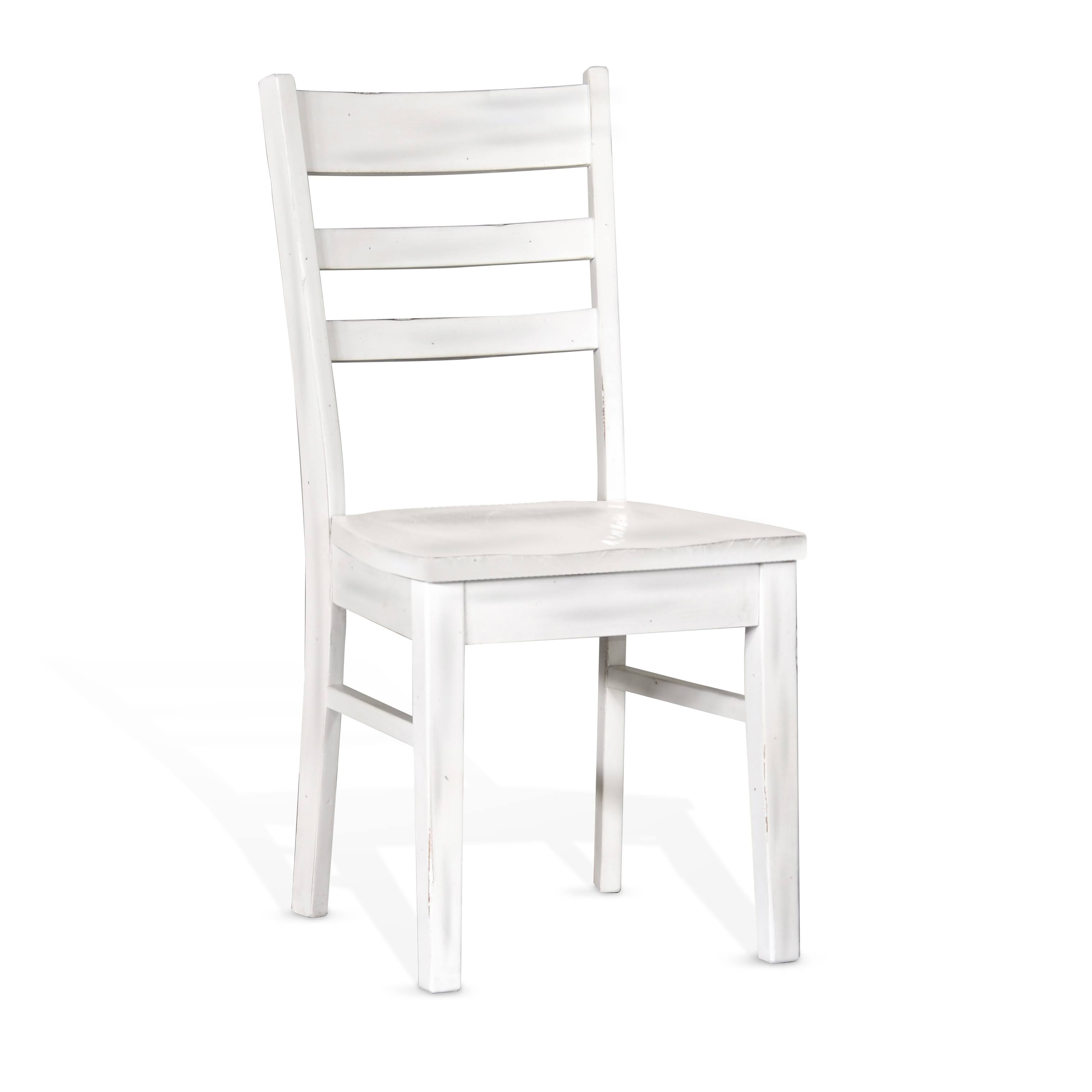 Sunny Designs 1616MW Ladderback Chair Wood Seat in Nature