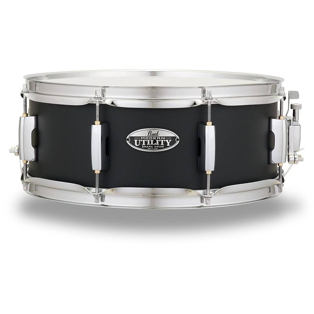 Pearl Mus1455m227 Modern Utility 14x22x5.5x22 Maple Snare Drum Satin Black