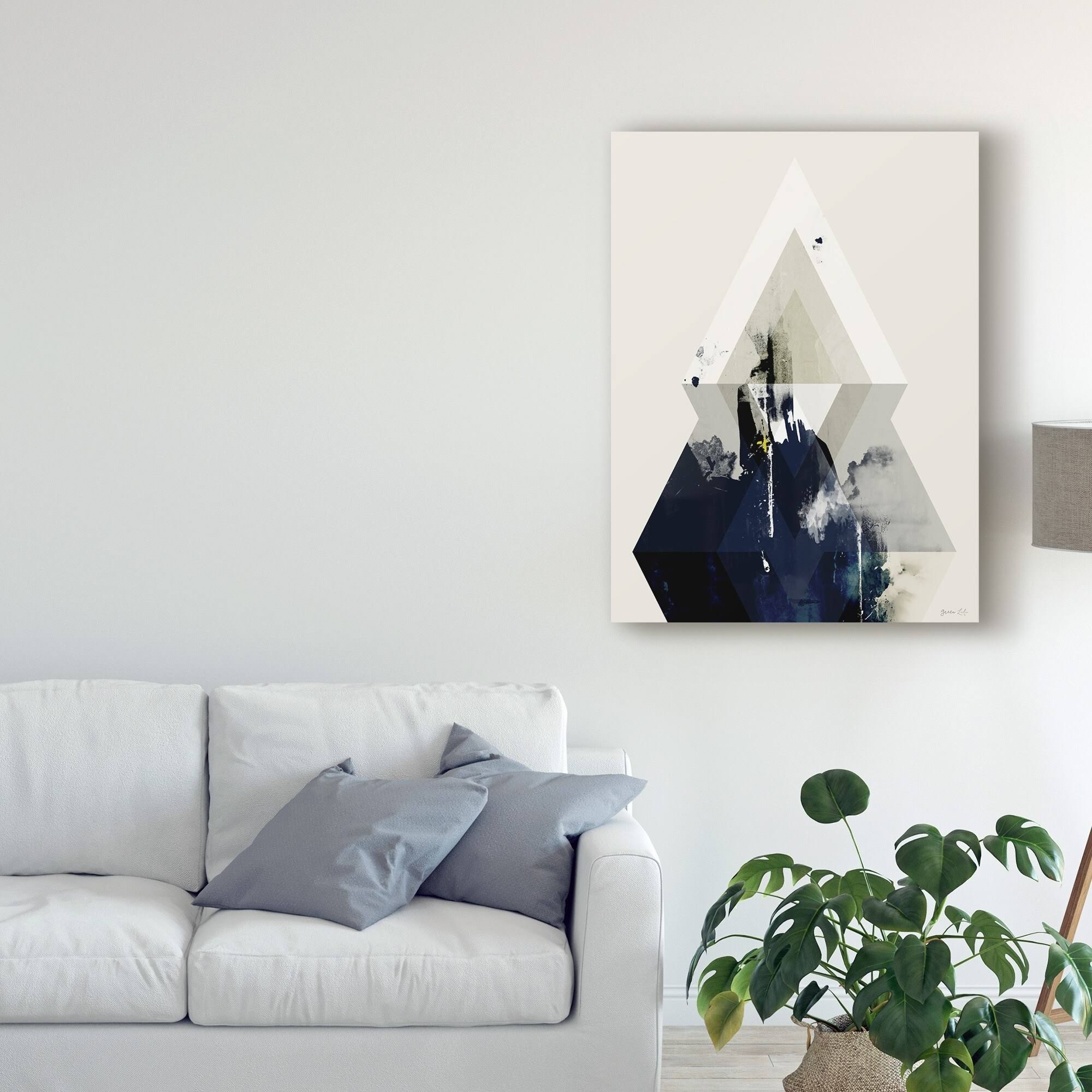 Trademark Fine Art Wag06649-C2432Gg Green Lili 'Beneath The Surface II