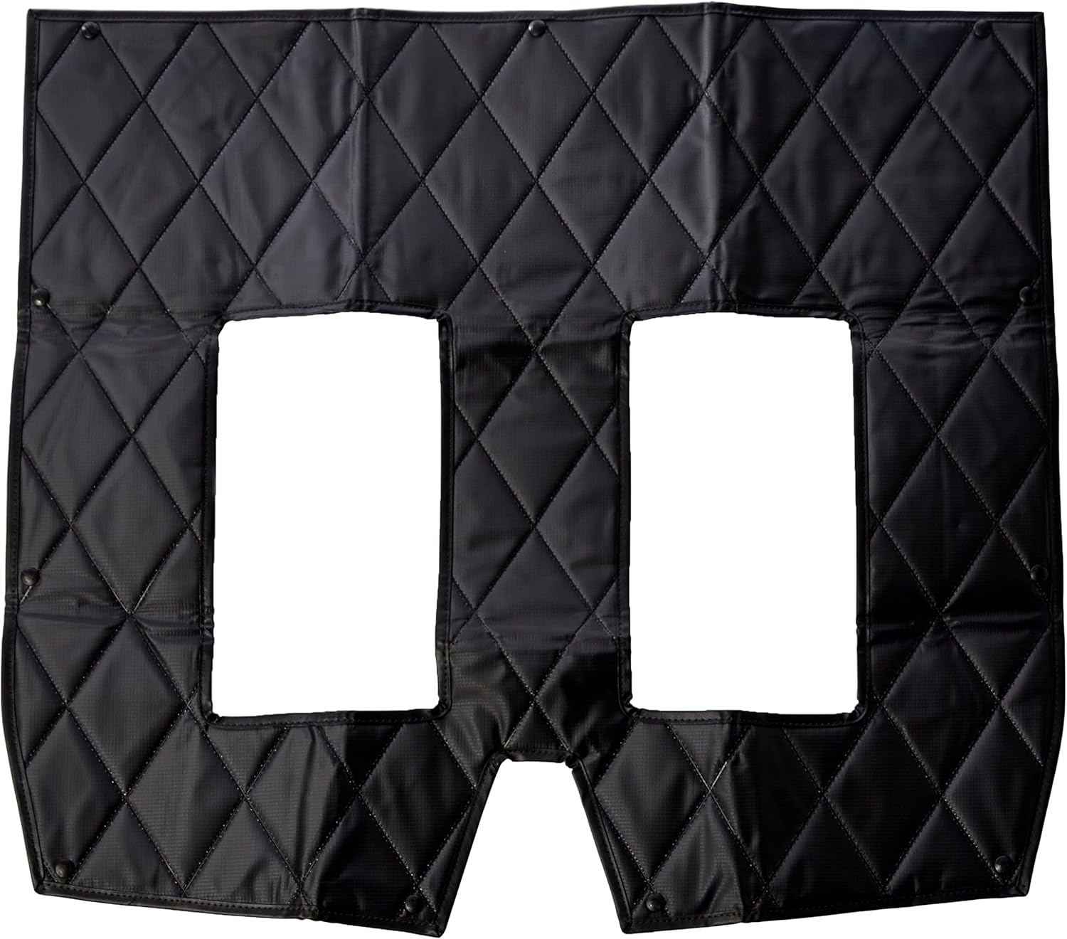 Belmor WF-1934BQ-1 Black Winterfront Truck Grille Cover for 1987-2013 Kenworth T400B, T400B, T603 Aerocab, T600B, T600B Aerocab, T450, T450B