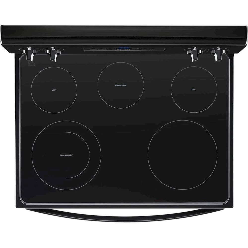 Whirlpool WFE505W0HB 5.3 cu.ft. Black Freestanding Electric Range