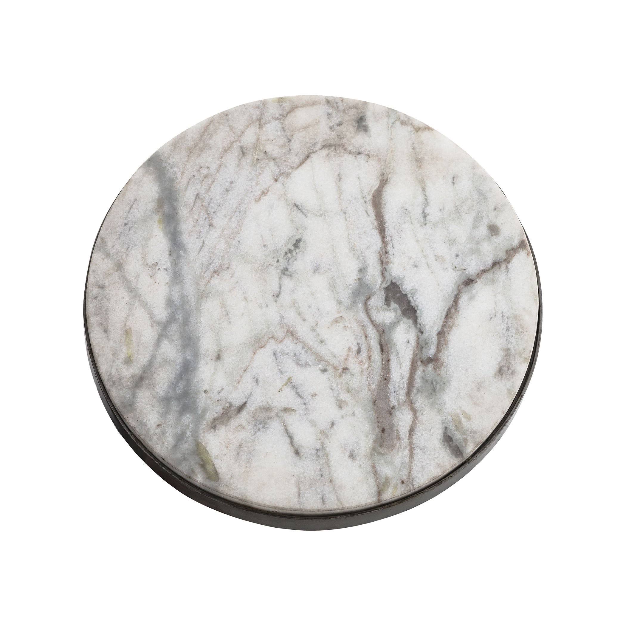 Dimond Home 8990-038 Helm Accent Table in Zinc