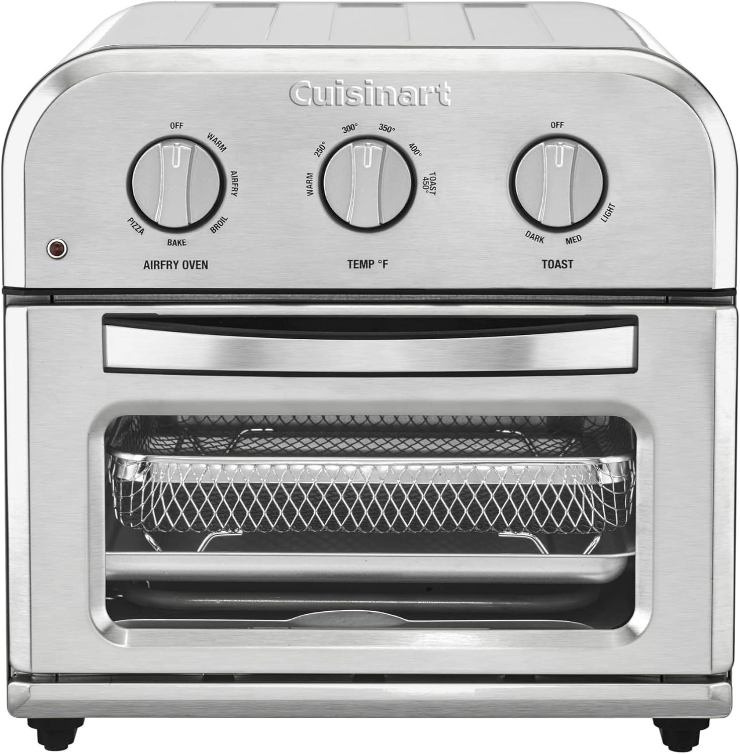 Cuisinart TOA-26 Airfyer Toaster Oven with LunchBlox Lunch Bag (Small, Black Etch) Bundle (2 Items)