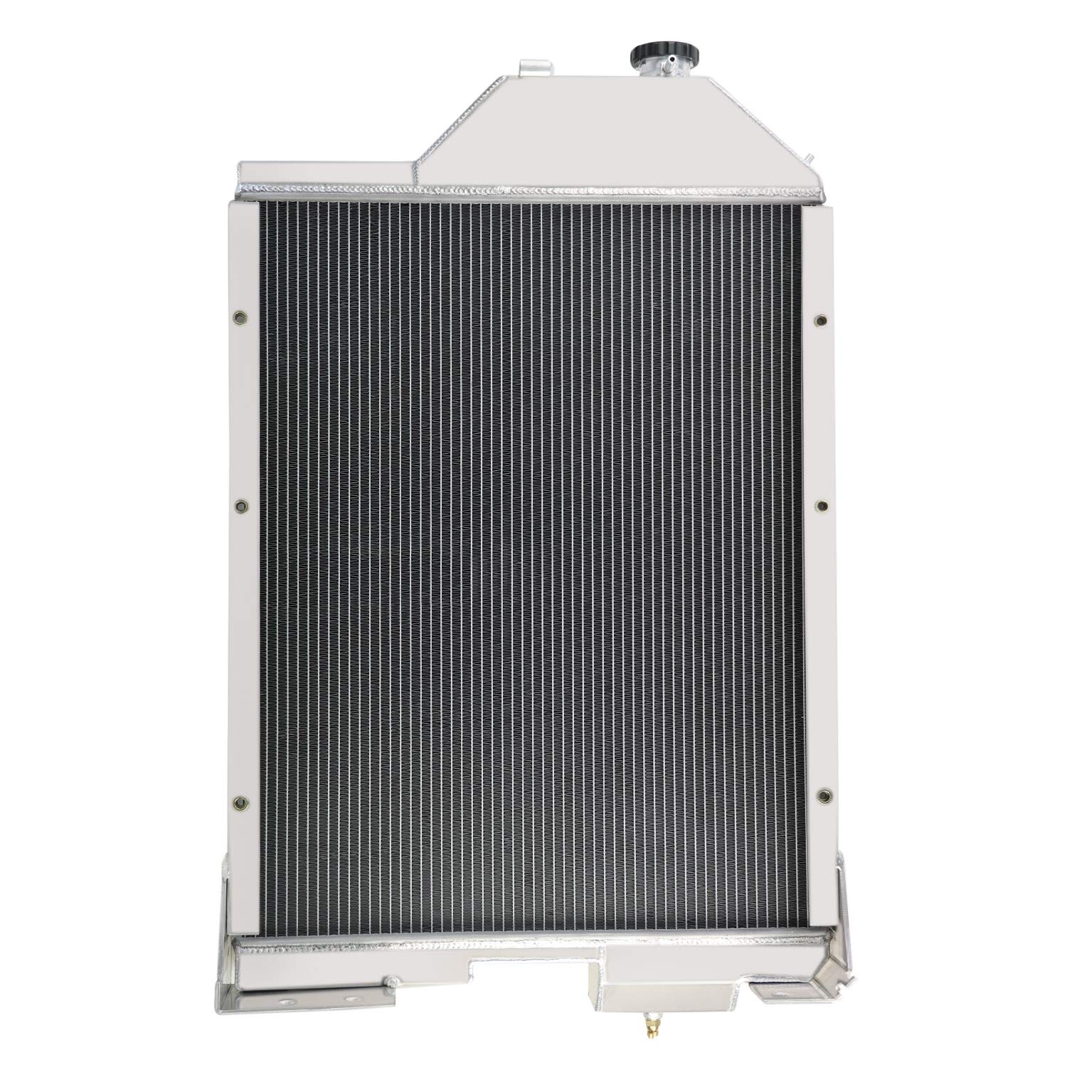 CoolingCare Aluminum Radiator for John Deere 4430 AR60337 AR61878 AR61879 Tractor Hot (5 Row Core)