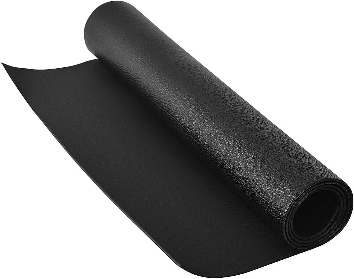 Goplus Thicken Treadmill Mat for Hardwood Floors High Density Waterproof PVC, Floor Protector Pad for Exercise Equipment for Home and Gym Use, Large Size Pack of 2