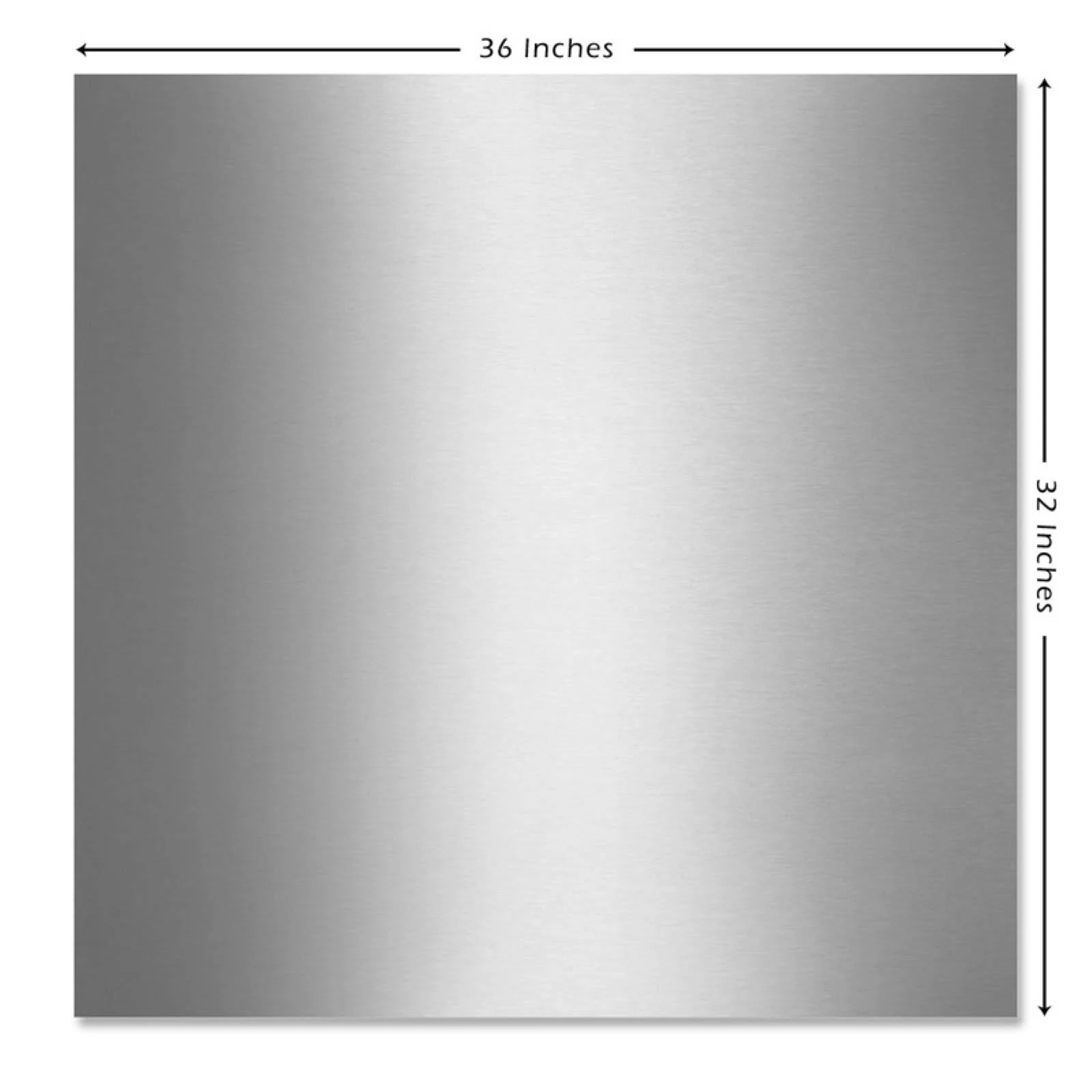 Kobe SSP36 36-Inch Stainless Steel Backsplash Panel