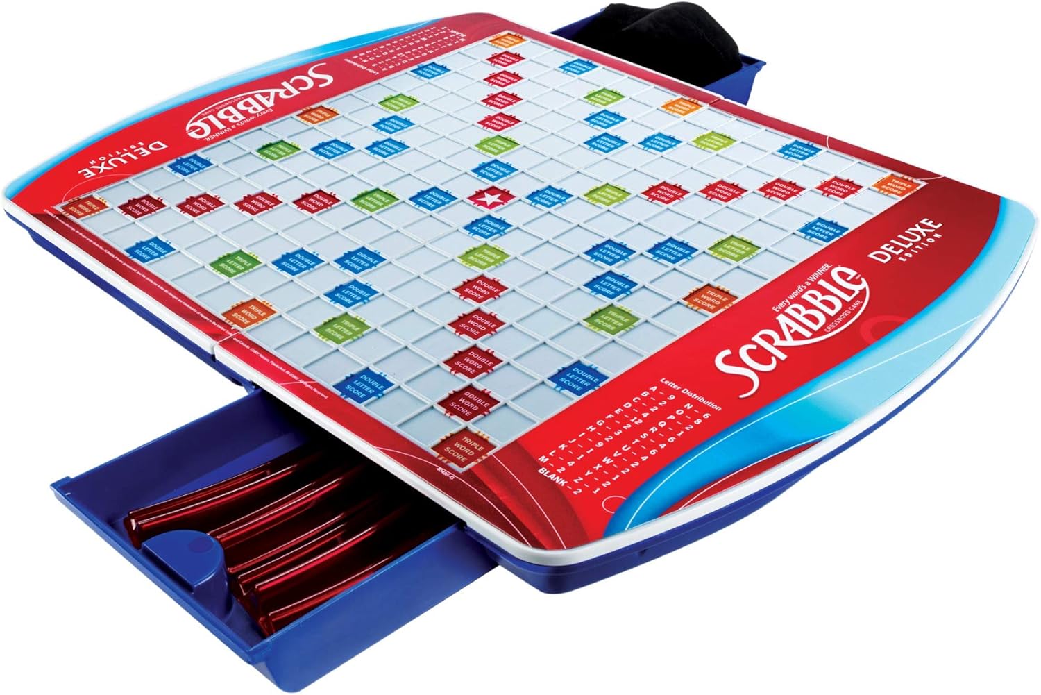 Hasbro Scrabble Deluxe Edition (Amazon Exclusive) Pack of 2