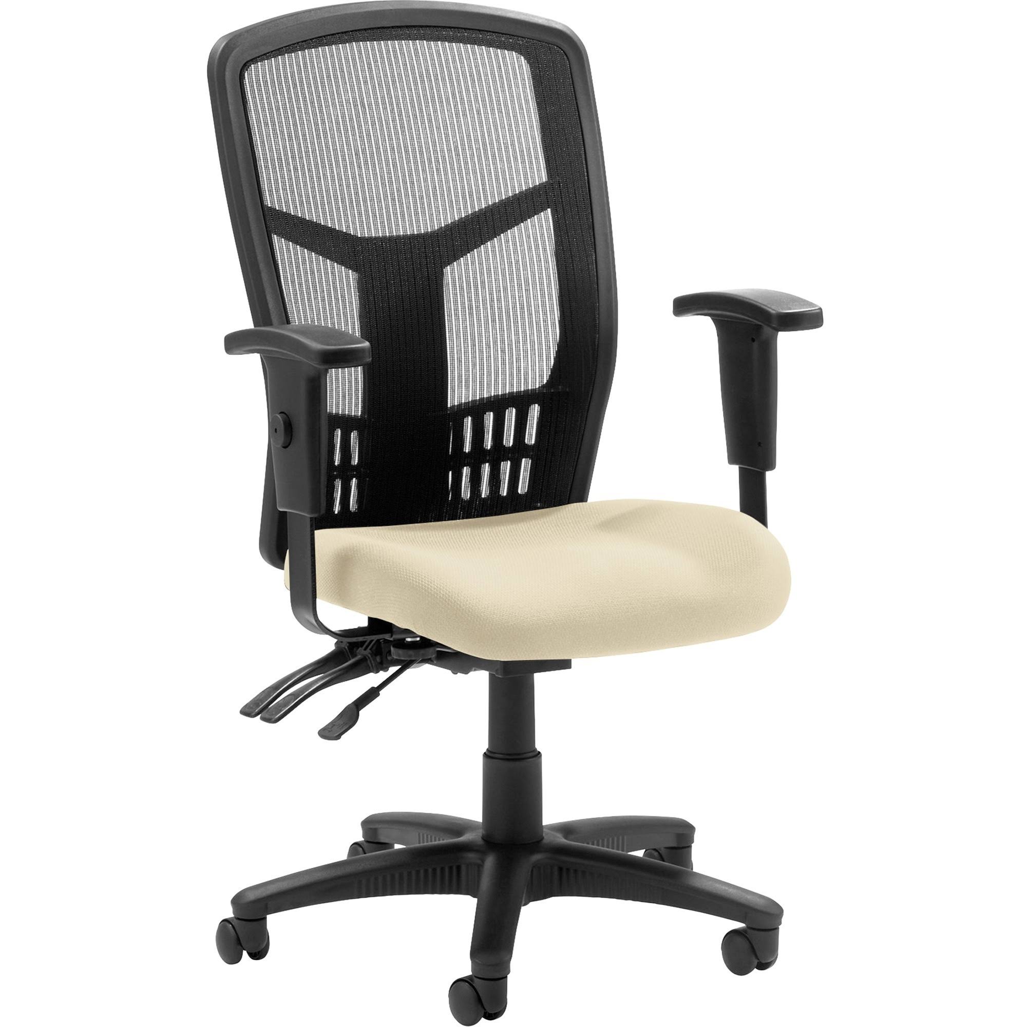 Lorell Executive Mesh High-Back Chair - Buff Beige