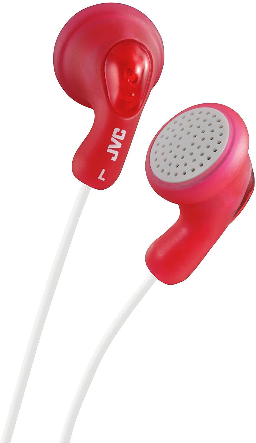 JVC HA-F14 Gumy phones - Earphones - ear-bud - wired - 3.5 mm jack - red