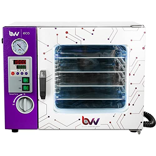 BVV 0.9CF ECO Vacuum Oven - 4 Wall Heating, LED Display, LED's - 4 Shelves Standard