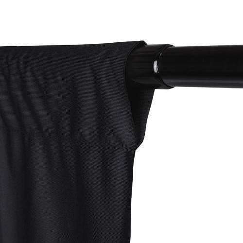 ProMaster Wrinkle Resistant Backdrop - 10&x20& (Black)