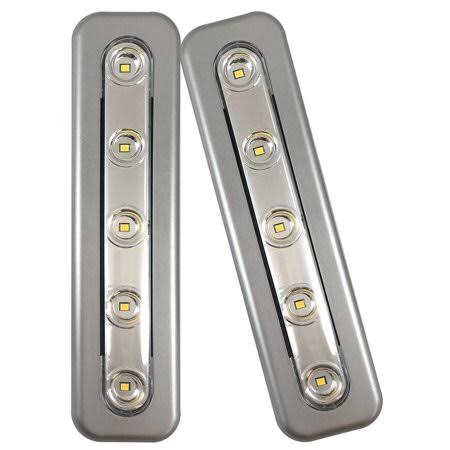 Amertac 71187cc-t2 Westek Mini Task LED Light Bars 2 Pack (Case of 4)