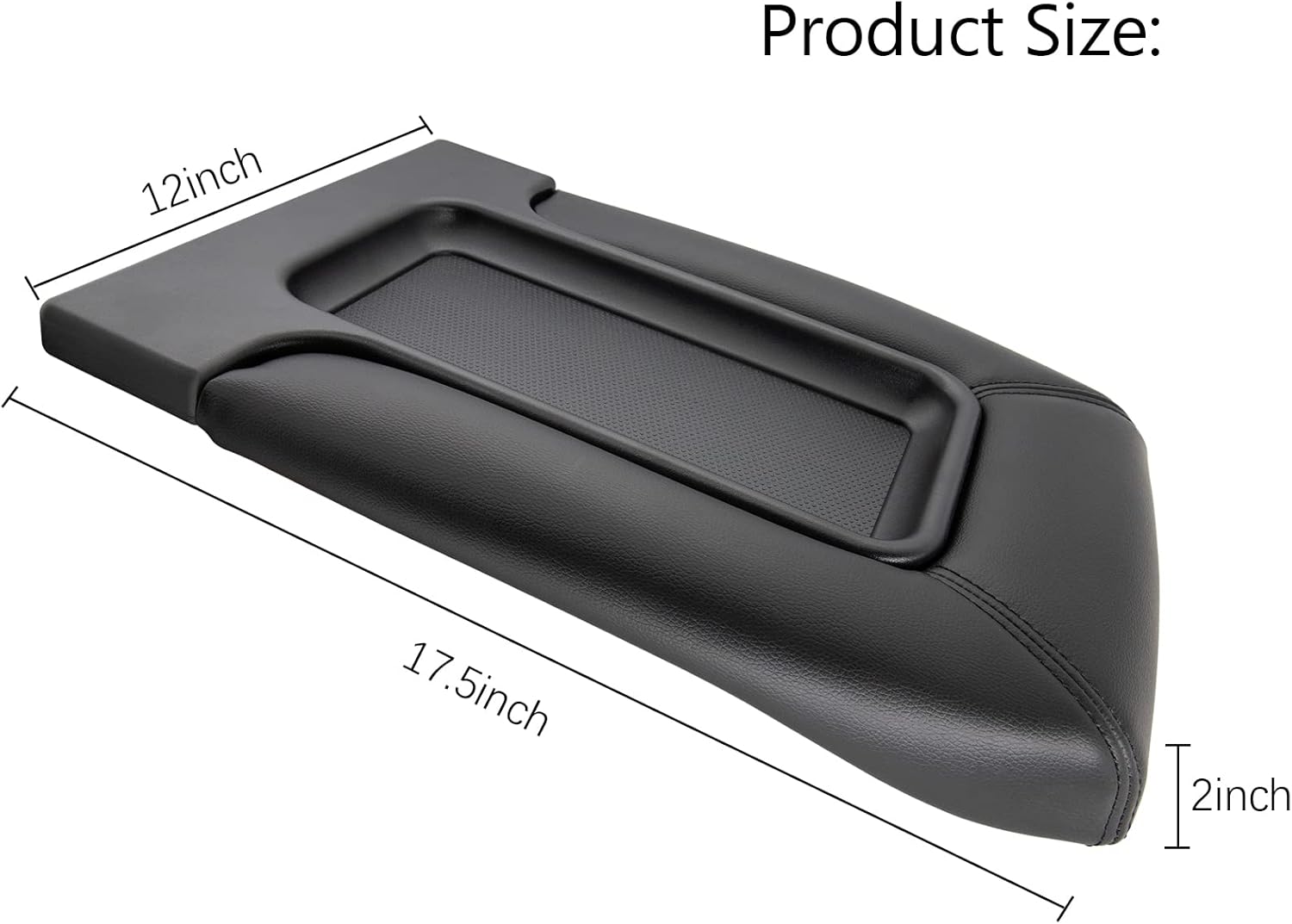 Center Console Lid Repair Kit for 99-07 Silverado 19127364 Avalanche Suburban GMC Sierra Yukon Escalade Tahoe 19127365 19127365 19127366 Lid Arm Rest - Center Console Lid Black
